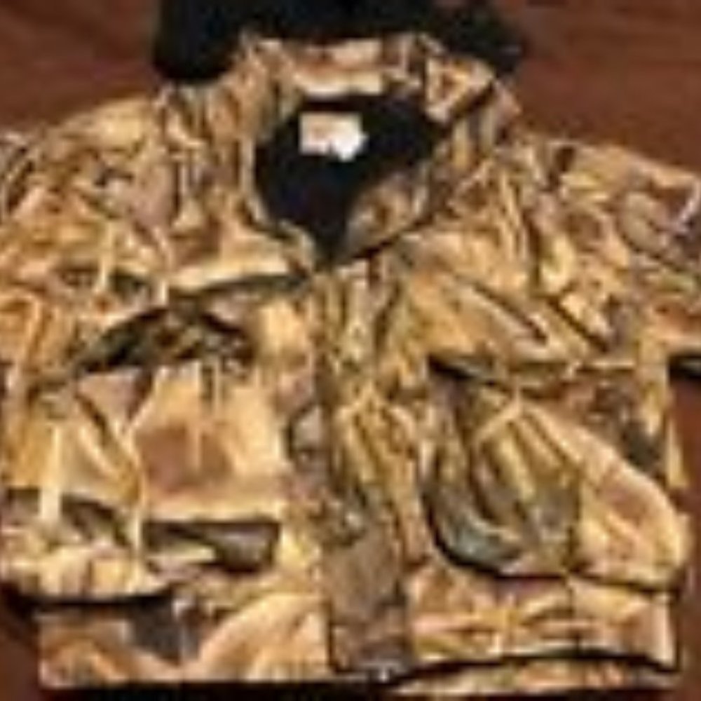 Woolrich Advantage Wetlands camouflage insulated waterfowl hunting jacket mens M